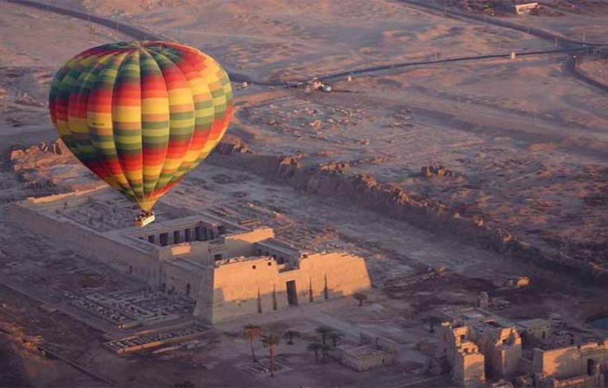 From Hurghada: 1-Night in Luxor, Hot Air Balloon, Transfer