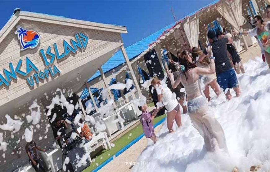 Bianca Island (Ex Utopia) Snorkeling, Water Sports & Foam Party : Hurghada