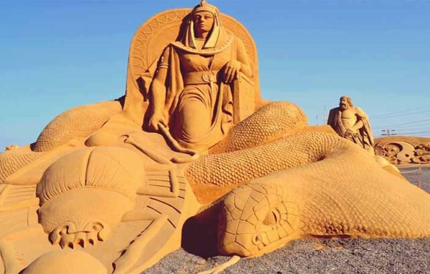 Sand City Museum Trip with Private Transfer – Hurghada